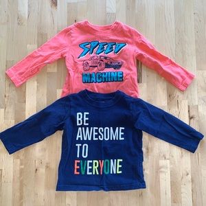 Bundle of 2 longsleeve shirts - 12M